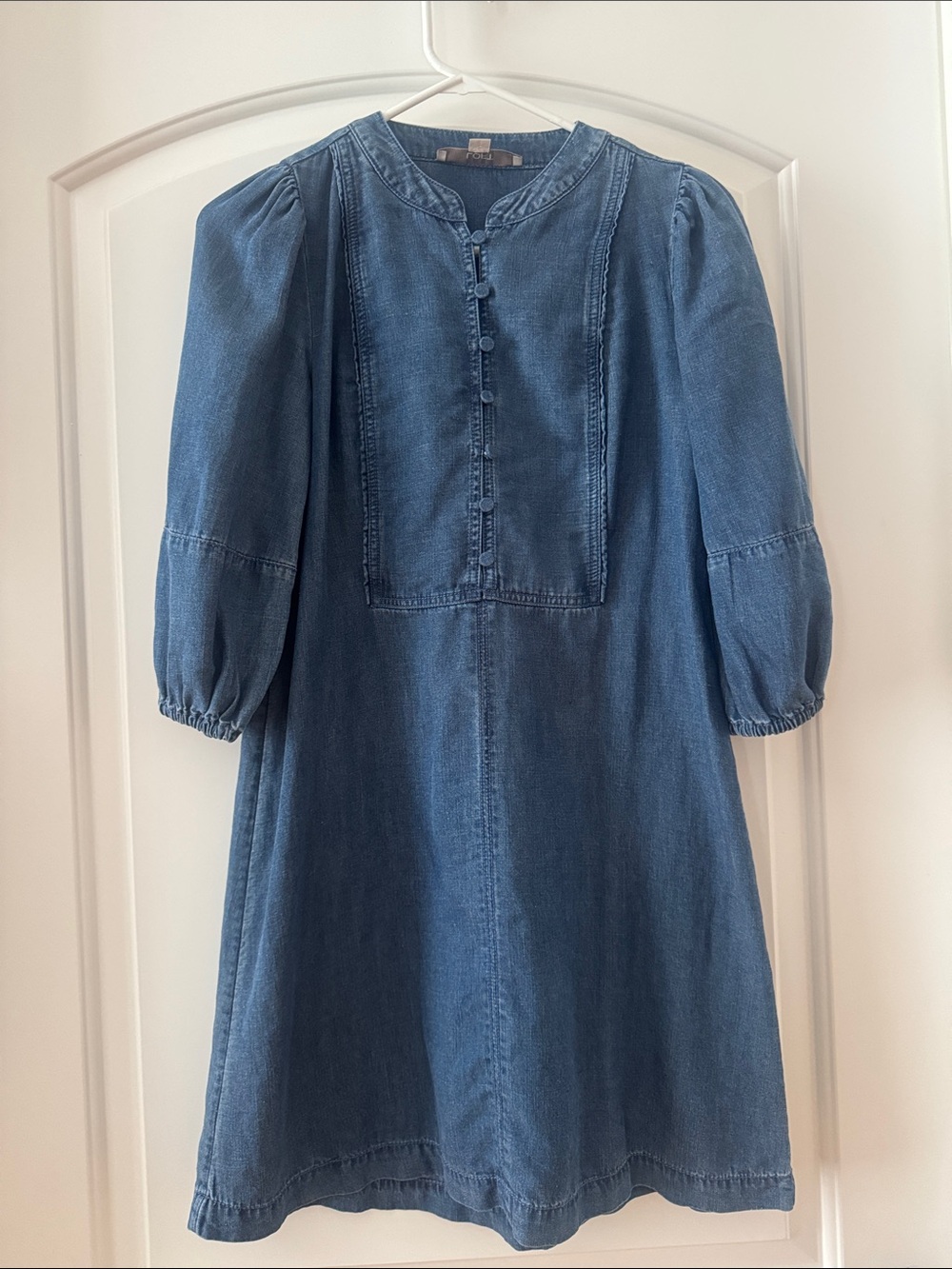 LOFT denim dress, size XXSP